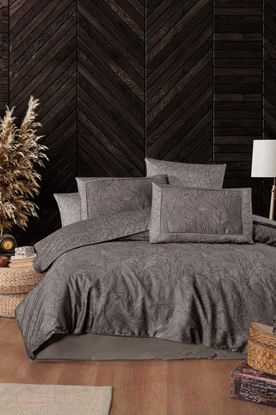 Изображение товара Комплект постельного белья DO&CO Delux Premium Stefan / 11891 (коричневый)