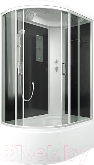 Изображение товара Душевая кабина IVA 120x80x215 / SC120CTR (черный/тонированное стекло)