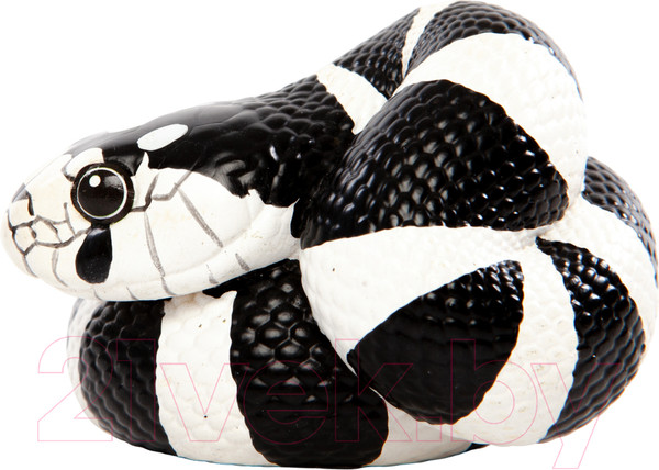 Изображение товара Фигурка коллекционная Exoprima Королевская змея / 26412/AH (черный/белый)