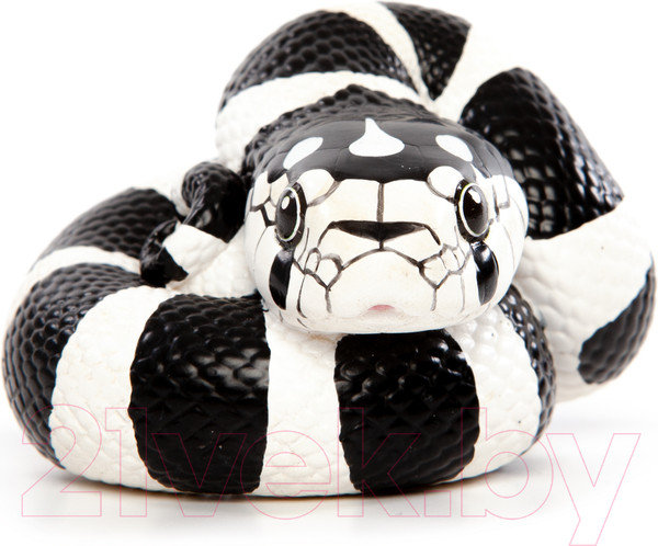 Изображение товара Фигурка коллекционная Exoprima Королевская змея / 26412/AH (черный/белый)