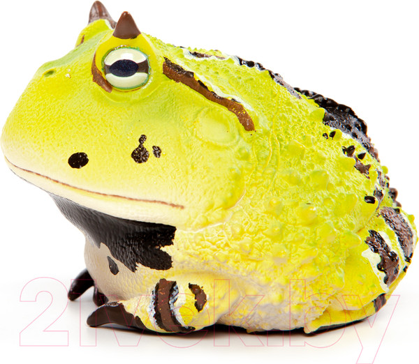 Изображение товара Фигурка коллекционная Exoprima Лягушка-рогатка / 56371/AH (зеленый/коричневый)