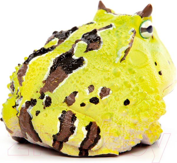 Изображение товара Фигурка коллекционная Exoprima Лягушка-рогатка / 56371/AH (зеленый/коричневый)