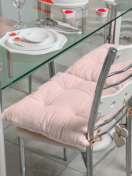 Изображение товара Подушка на стул Lanatex 0342 / 22191 (44x44x10см, кремовый)