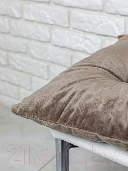 Изображение товара Подушка на стул Lanatex 0342 / 22196 (44x44x10см, кофейный)