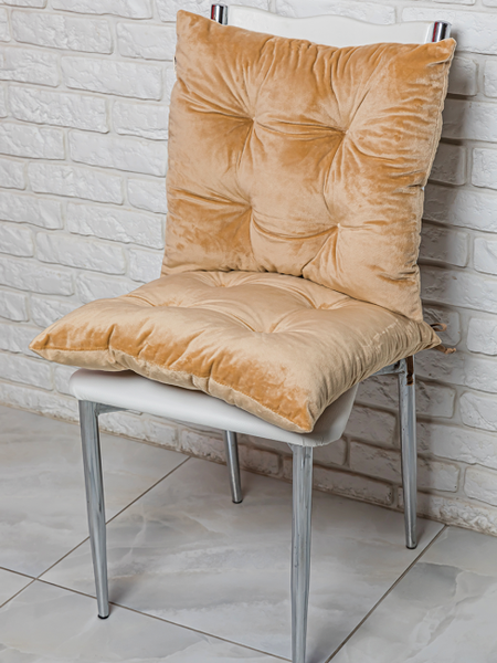 Изображение товара Подушка на стул Lanatex 0342 / 22198 (44x44x10см, бежевый)