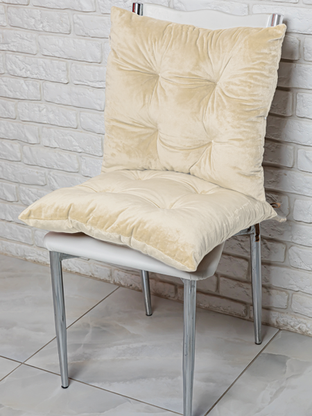 Изображение товара Подушка на стул Lanatex 0342 / 22199 (44x44x10см, сливочный)