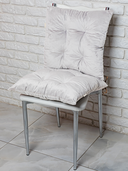 Изображение товара Подушка на стул Lanatex 0342 / 22202 (44x44x10см, светло-бежевый)
