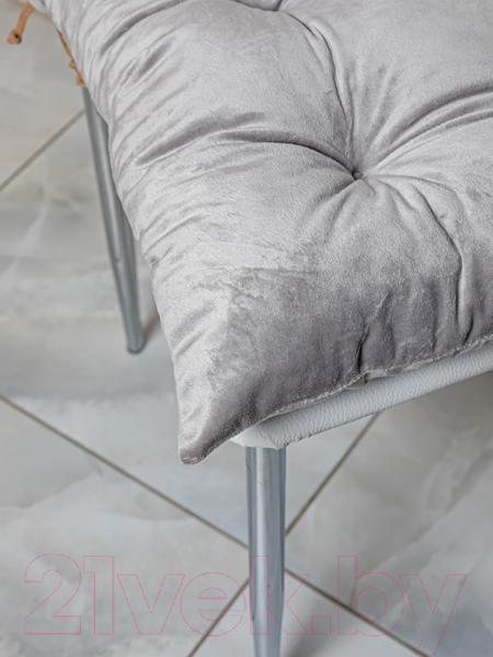 Изображение товара Подушка на стул Lanatex 0342 / 22203 (44x44x10см, серый)