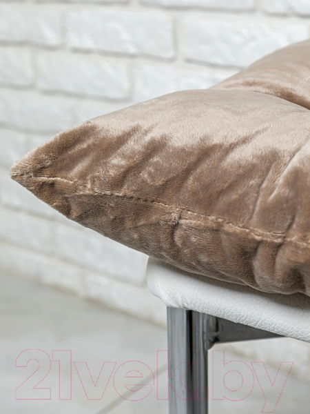 Изображение товара Подушка на стул Lanatex 0342 / 22204 (44x44x10см, светло-коричневый)