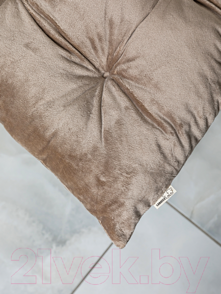 Изображение товара Подушка на стул Lanatex 0342 / 22204 (44x44x10см, светло-коричневый)