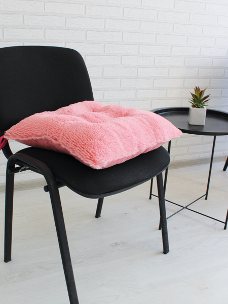 Изображение товара Подушка на стул Lanatex Plush 0350 / 22331 (44x44x10см, светло-розовый)