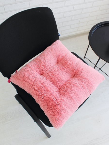 Изображение товара Подушка на стул Lanatex Plush 0350 / 22331 (44x44x10см, светло-розовый)