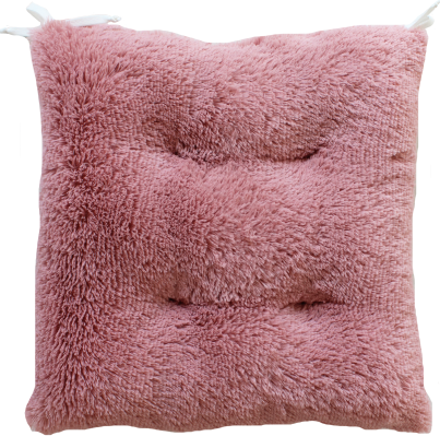 Изображение товара Подушка на стул Lanatex Plush 0350 / 22332 (44x44x10см, пудровый)