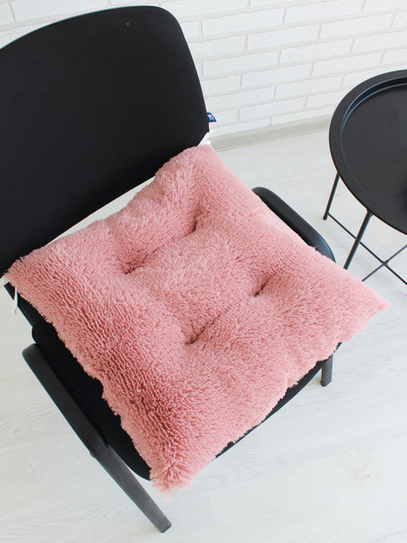 Изображение товара Подушка на стул Lanatex Plush 0350 / 22332 (44x44x10см, пудровый)