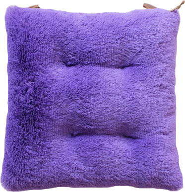 Изображение товара Подушка на стул Lanatex Plush 0350 / 22334 (44x44x10см, фиолетовый)