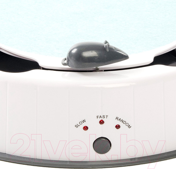 Изображение товара Игрушка для кошек SkyRus Hollow Mouse / 00281/SR (белый/голубой)