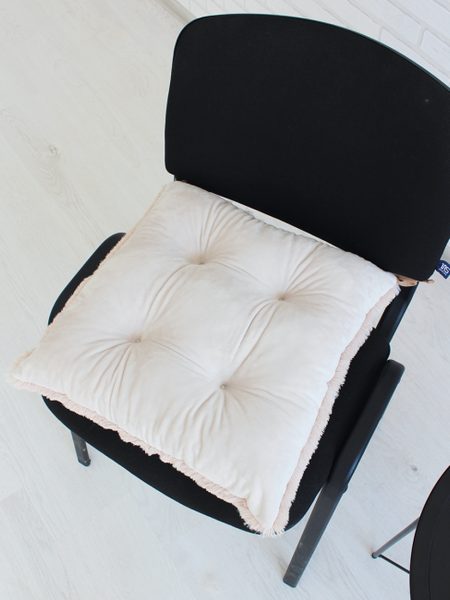 Изображение товара Подушка на стул Lanatex Plush 0350 / 22335 (44x44x10см, кофейный)