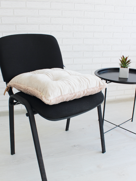 Изображение товара Подушка на стул Lanatex Plush 0350 / 22335 (44x44x10см, кофейный)