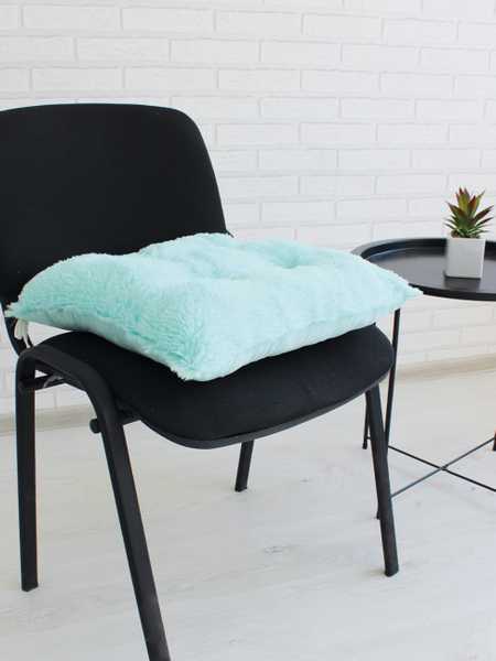 Изображение товара Подушка на стул Lanatex Plush 0350 / 22338 (44x44x10см, мятный)