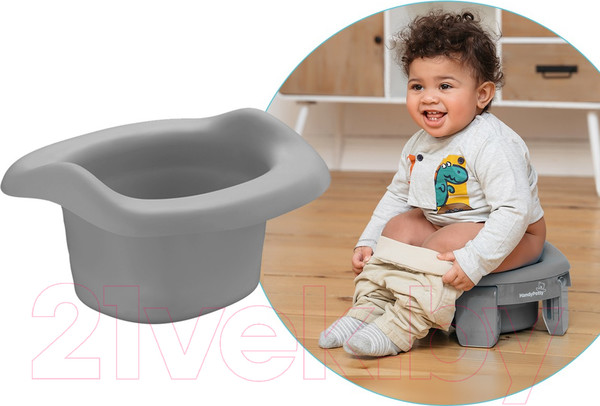 Изображение товара Вставка для детского горшка Roxy-Kids ML-235RU-GR (серый)