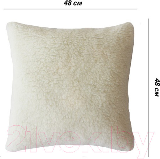 Изображение товара Наволочка декоративная Lanatex 0343 / 22315 (48x48см, молочный)