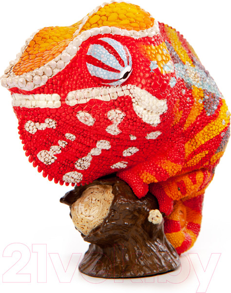 Изображение товара Фигурка коллекционная Exoprima Пантерный хамелеон / 56379/AH (желтый/красный)