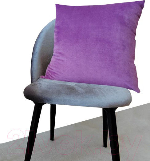 Изображение товара Подушка декоративная Lanatex 0345 / 22257 (45x45x14см, фиолетовый)