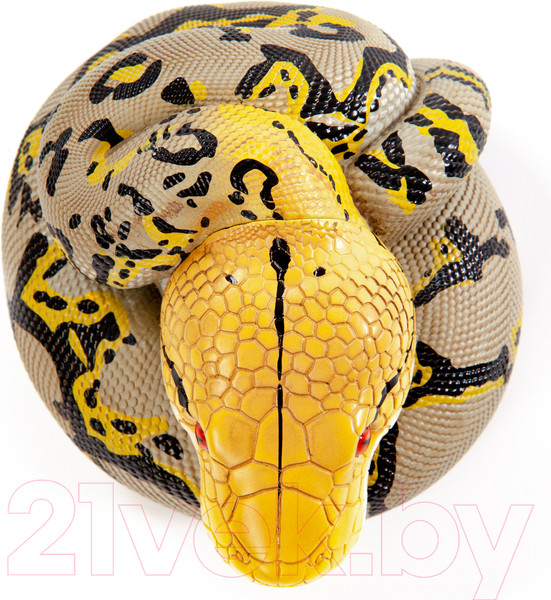 Изображение товара Фигурка коллекционная Exoprima Питон / 56324/AH (коричневый/желтый)