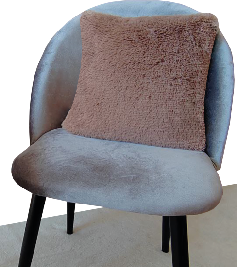 Изображение товара Подушка декоративная Lanatex Plush 0341 / 22187 (35x35x14см, светло-коричневый)