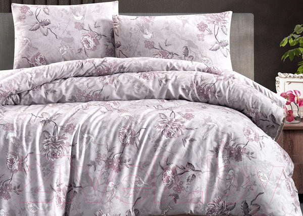 Изображение товара Комплект постельного белья DO&CO Ranforce Ibiza 1.5сп / 11941 (лиловый)