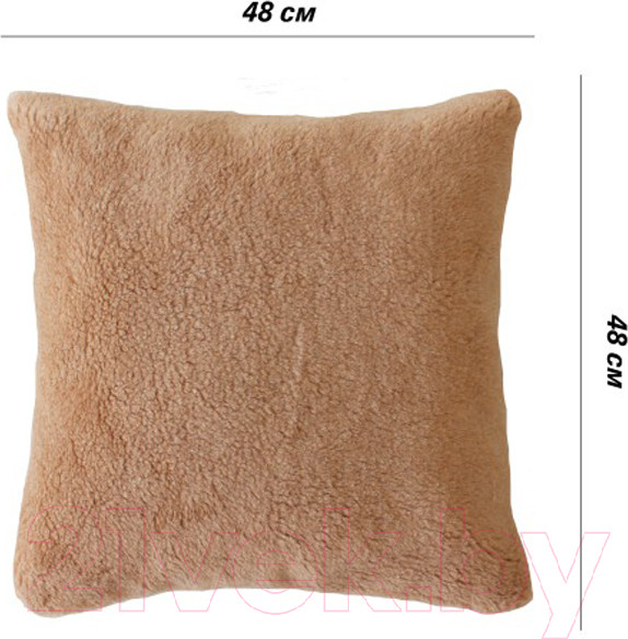 Изображение товара Наволочка декоративная Lanatex 0343 / 22316 (48x48см, бежевый)