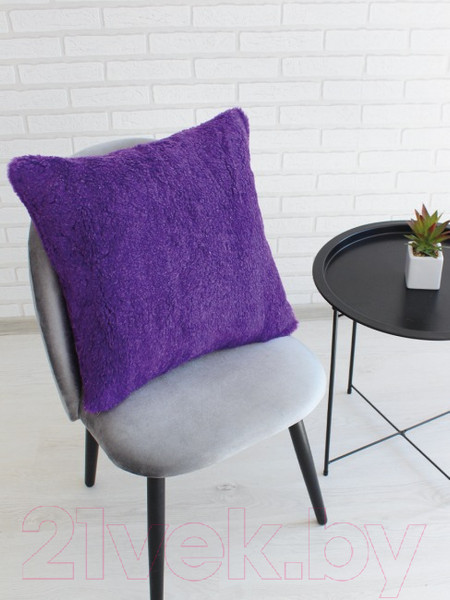 Изображение товара Наволочка декоративная Lanatex 0343 / 22318 (48x48см, фиолетовый)