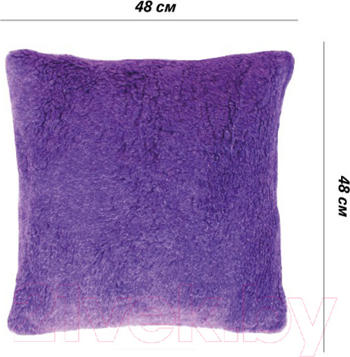 Изображение товара Наволочка декоративная Lanatex 0343 / 22318 (48x48см, фиолетовый)