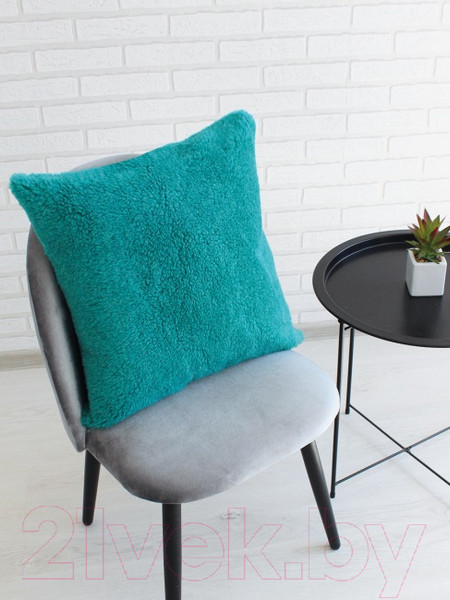 Изображение товара Наволочка декоративная Lanatex 0343 / 22319 (48x48см, бирюзовый)