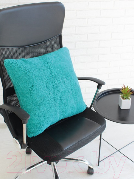 Изображение товара Наволочка декоративная Lanatex 0343 / 22319 (48x48см, бирюзовый)