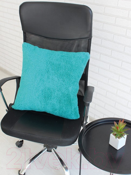 Изображение товара Наволочка декоративная Lanatex 0343 / 22319 (48x48см, бирюзовый)