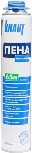 Изображение товара Клей-пена Knauf Выход 65л (900г)