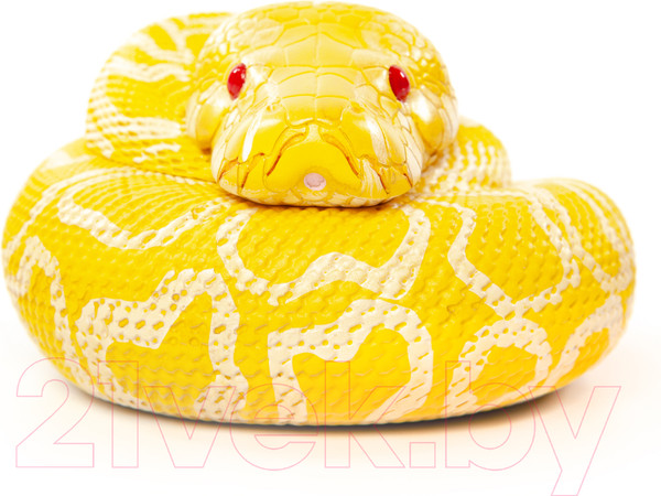 Изображение товара Фигурка коллекционная Exoprima Питон / 56664/AH (светло-желтый)