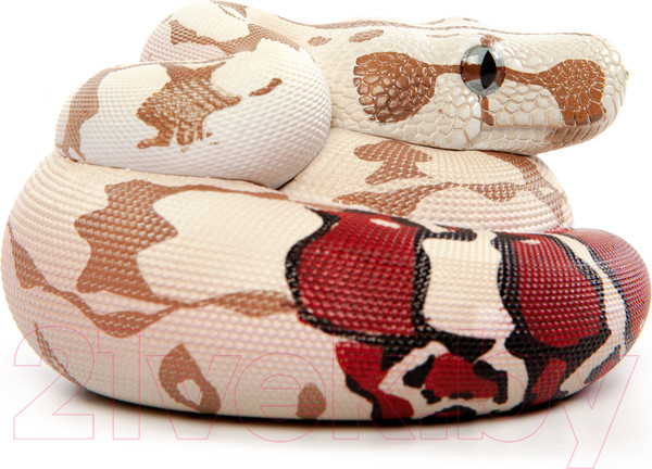 Изображение товара Фигурка коллекционная Exoprima Питон / 56355/AH (серый/красный)