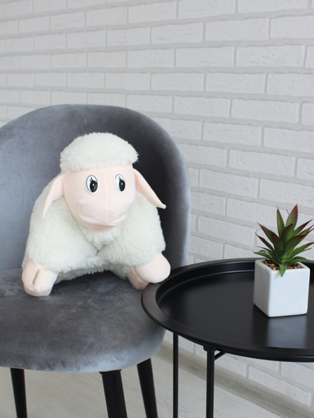 Изображение товара Подушка-игрушка Lanatex 0347 / 22288 (29x36x13см, белый)