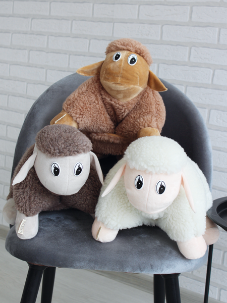 Изображение товара Подушка-игрушка Lanatex 0347 / 22288 (29x36x13см, белый)