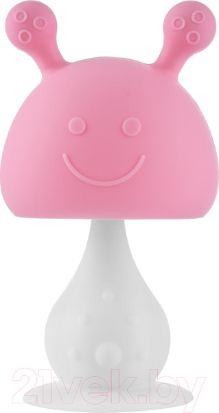 Изображение товара Прорезыватель для зубов ROXY-KIDS Грибочек / RST-001-P (розовый)