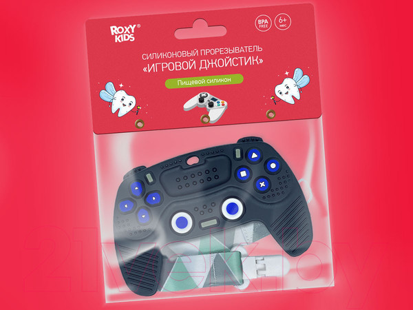 Изображение товара Прорезыватель для зубов ROXY-KIDS Игровой джойстик / RTVP-002