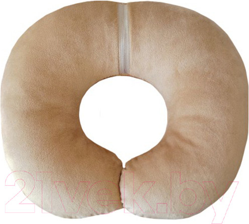 Изображение товара Подушка на шею Lanatex 0322 / 22267 (30x34x6.5см, бежевый)