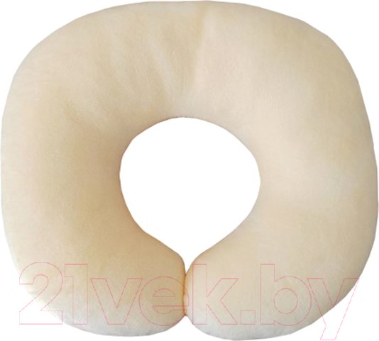 Изображение товара Подушка на шею Lanatex 0322 / 22270 (30x34x6.5см, сливочный)