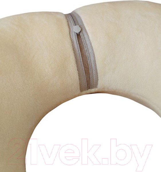 Изображение товара Подушка на шею Lanatex 0322 / 22270 (30x34x6.5см, сливочный)