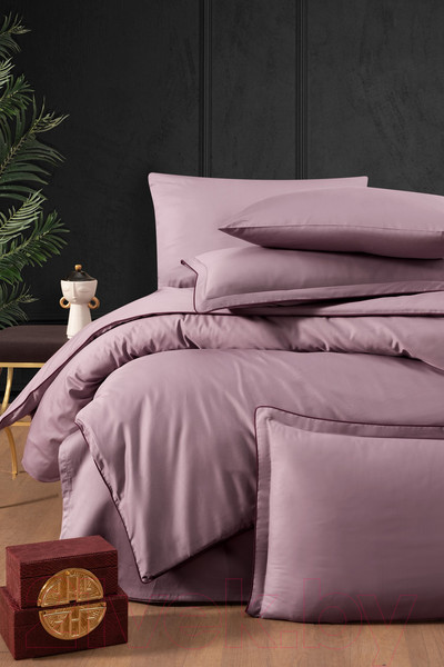 Изображение товара Комплект постельного белья DO&CO Delux Premium Lucca / 11987 (лиловый)