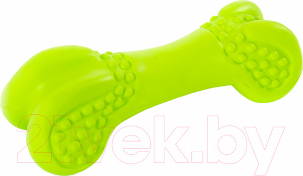 Изображение товара Игрушка для собак SkyRus Рифленая кость / 145031 (зеленый)