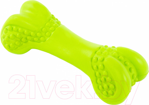 Изображение товара Игрушка для собак SkyRus Рифленая кость / 145031 (зеленый)