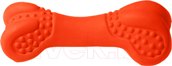 Изображение товара Игрушка для собак SkyRus Рифленая кость / 145031 (красный)